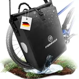 FORRIDER Fahrradtasche 22L schwarz