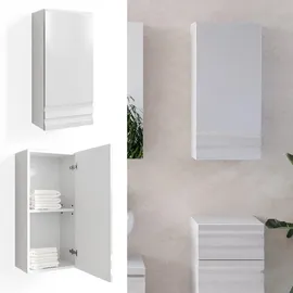 Vicco Badschrank Weiß Hochglanz, Wandschrank