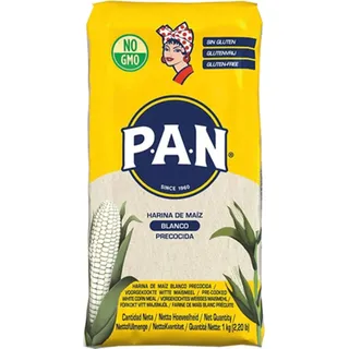 p.a.n Weißes Maismehl 1 Kg
