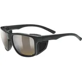 Uvex Sportstyle 312 VPX Polavision Photochrome Polarisierte Sonnenbrille - Black Matt - Polavision Brown/CAT2-3