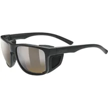 Uvex Sportstyle 312 VPX Polavision Photochrome Polarisierte Sonnenbrille - Black Matt - Polavision Brown/CAT2-3