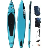 Light Board Corp Light MFT Race 12'6” x 25” SUP Blue - blau