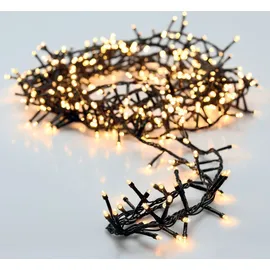 ECD Germany LED-Lichterkette Cluster 20 m Grün