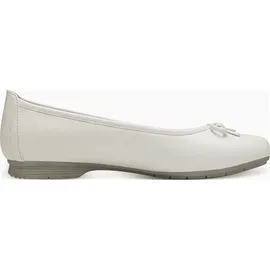 Jana Klassische Ballerinas für Damen, weiß, 38 EU