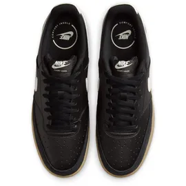 Nike Court Vision Low Herren Black / Sail / Gum Light Brown 45
