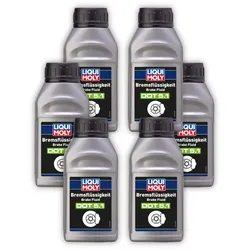 6x 500ml LIQUI MOLY 21161 Bremsflüssigkeit Bremsflüssigkeit DOT 5.1 Brake Fluid