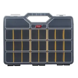 Tayg Sortimentskasten b 312 x 238 x 51 mm 25 Fächer 21 Trennwände transparent / 715355