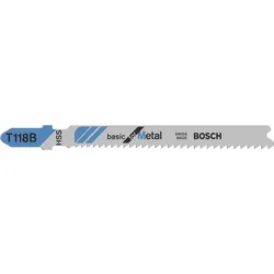 Bosch basic for Metal T 118 B - Sägeblatt - für Blattmetall - 5 Stücke - Länge: ...