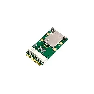 Mini-PCI-E-Adapter mit SIM-Kartensteckplatz für 3G / 4G, WWAN LTE, GPS-Karte Mit selbstelastischem SIM-Kartenhalter