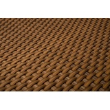 Progresja Polyrattan Balkonsichtschutz - Honig 0,9m x 3m