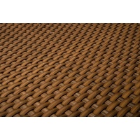 Progresja Polyrattan Balkonsichtschutz - Honig 0,9m x 3m