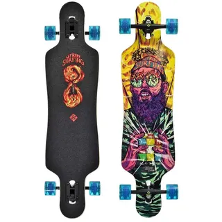 Streetsurfing Street Surfing Longboard Drop Through Freeride 39'' Holy Cube