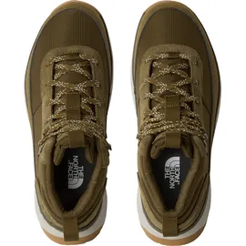 The North Face Winterstiefel THE NORTH FACE "M BERGEN MID WP", Herren, Gr. 45, beige (sycamore, soapstone), Leder, Schuhe Winterstiefel, Winterschuhe, Winterboots, Snowboots, wasserdicht