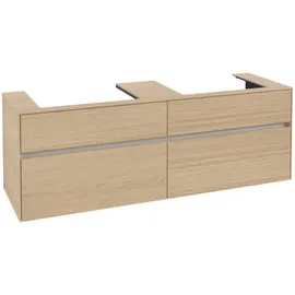Villeroy & Boch Collaro Waschbeckenunterschrank C02400VJ 160 x 55 cm Nordic Oak