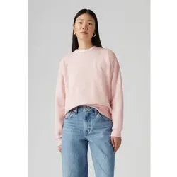 Levi's für Damen. A5942-0028 Sweatshirt für jeden Tag rosa (M), Lässig, Baumwolle