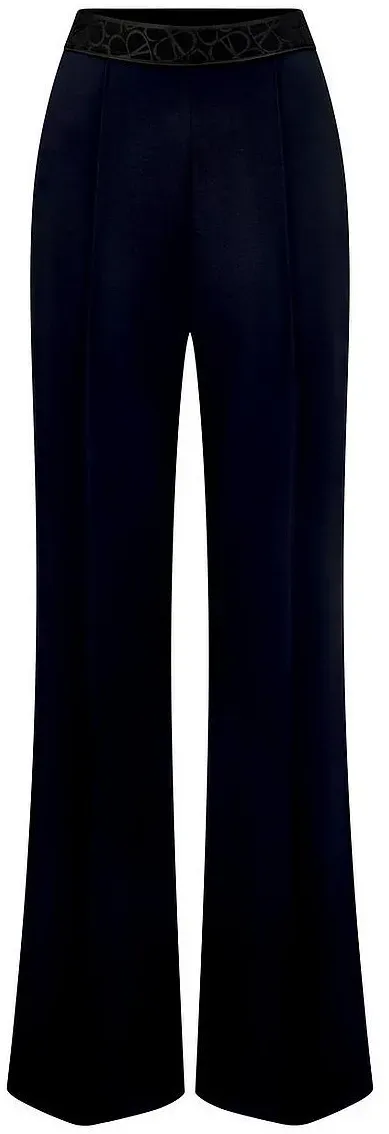 Wide Fit-Jersey-Hose BASLER blau, 50