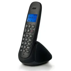 Profoon PDX-300, DECT-Telefon, Kabelloses Mobilteil, 50 Eintragungen, Schwarz