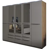 Priess Wäscheschrank Barcelona 230 x 193 x 54 cm Weiß