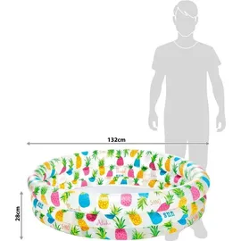 Intex Fisch Planschbecken 132 x 28 cm