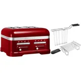 KitchenAid Paket 1, 4-Scheiben Toaster Artisan 5KMT4205 - Liebesapfelrot