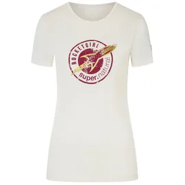 super.natural Shirt "Rocket 140" in Weiß | Gr.: S