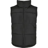 URBAN CLASSICS Block Puffer Vest Schwarz L