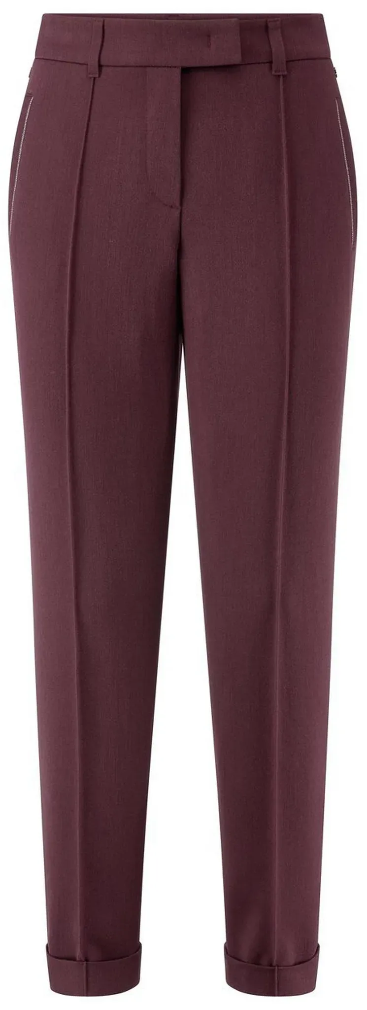 Le pantalon longueur chevilles  BASLER rouge