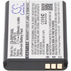 AccuCell Akku passend für Hagenuk Fono 3, BP-MPB16, DR6-2009, DR11-2009