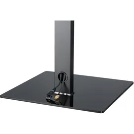 Hama TV-Standfuß 165 cm Schwarz Glas/Metall