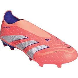 adidas Predator League Laceless FG/MG Herren Signal Coral/Cloud White/Beam Orange 43 1/3
