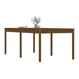 vidaXL Gartentisch 203,5 x 90 x 110 cm honigbraun