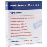Holthaus Wundverband steril 10 x 10 cm 10 St.