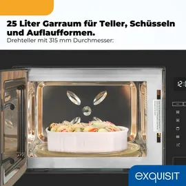 Exquisit EMW525-G-020 Schwarz
