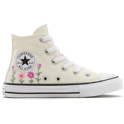 Sneaker CONVERSE "CHUCK TAYLOR ALL STAR FLORALS", Gr. 33, egret, lt jellyfish jitter, Textil, sportlich, Schuhe