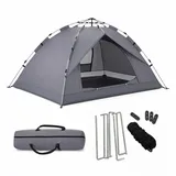 Campingzelt Pop Up Zelt Reisezelt Leichtzelt Sommerzelt Zelt 3 bis 4 Personen