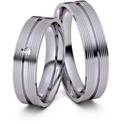 Trauringe Bayreuth 585er Palladium - 4790