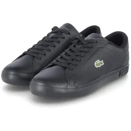 Lacoste Sneaker mit Logo-Stitching Modell 'POWERCOURT', Black, 44