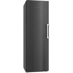 MIELE Gefrierschrank "FNS 4782 D", D (A-G), silber (schwarzsteeltür), B:59,7cm H:185,5cm T:67,5cm, Gefrierschränke