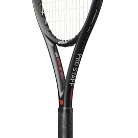 Wilson Pro Staff Precision NXT 26 Tennisschläger, Mit Spin-Effekt-Technologie zur Verbesserung der Ballbewegung, Aus Graphit für zusätzliche Kraft, Farbe: Schwarz/Rot, - besaitet -
