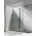 Walk-In-Dusche 800 200 cm weiß Sicherheitsglas