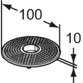 Ideal Standard Sphero Urinal-Ablaufsieb (E202567)