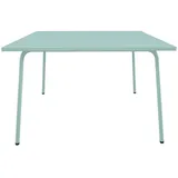 vente-unique MIRMANDE Gartentisch 120 x 120 x 75 cm Mandelgrün