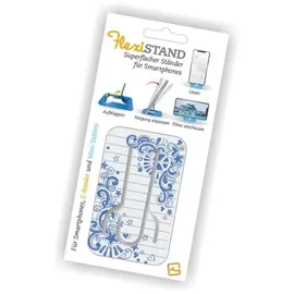 Bookchair Flexistand Doodle - superflacher Smartphone-Aufsteller