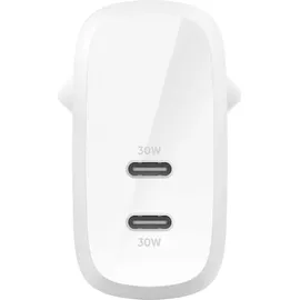 Belkin BoostCharge Pro USB-C Dual, Power Del.weiß WCB010vfWH