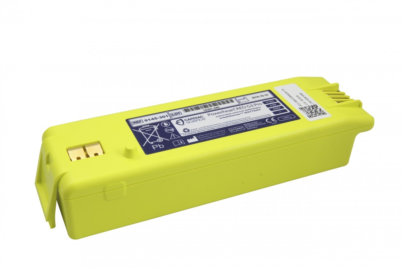 Original Lithiumbatterie Cardiac Science PowerHeart AED G3 PRO - Typ 9145