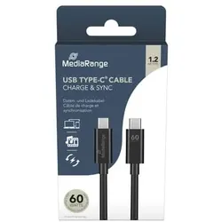 USB Type-C Lade- und Datenkabel USB 3.0 schwarz
