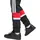 adidas Seasonal Essentials Tiberio 3-Streifen Fleece Joggers Black / White / Pure Ruby 140