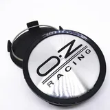 STREHN Auto Radnabenkappen für 75mm OZ Racing Radnabenabdeckung Reifen Felgendeckel Aufkleber Nabenkappen Abzeichen Sticker Zubehör,C-Blackstyle