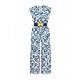 Blutsgeschwister Damen Hello Fritjes Culotte Jumpsuit (Größe M, weiss)