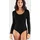 VIVANCE Langarmbody Damen schwarz Gr.48/50